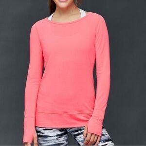 Free GAP Women's Pink Long Sleeve Top